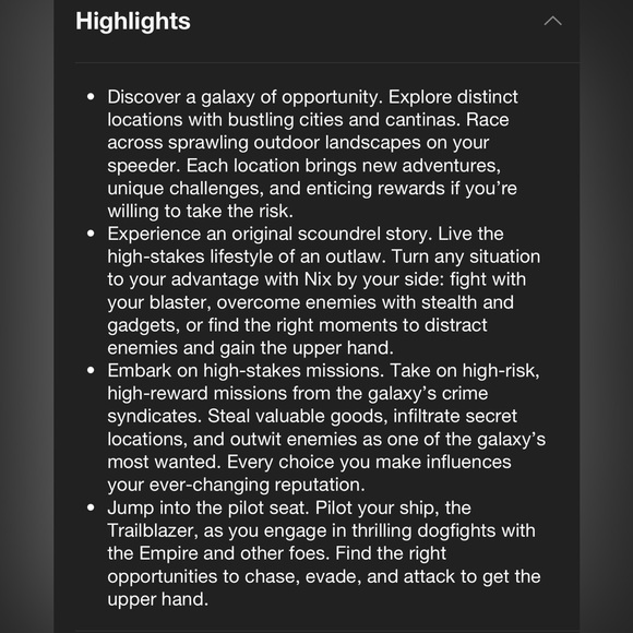 Star Wars Outlaws - PS5 NWT - Picture 2 of 4